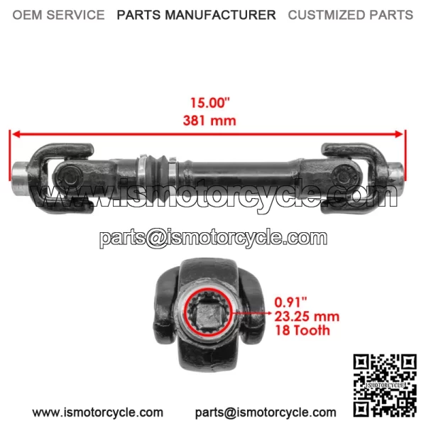 Rear Propeller Drive Shaft for Can-Am Outlander 570 EFI 2016-2019/ Max 570 2017 - Image 2