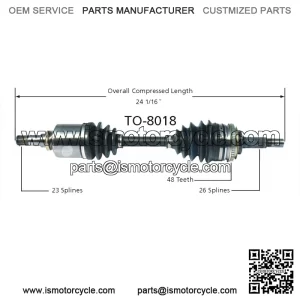 For Toyota Celica Corolla Prizm Front Driver Left CV Axle Shaft (For: Toyota)