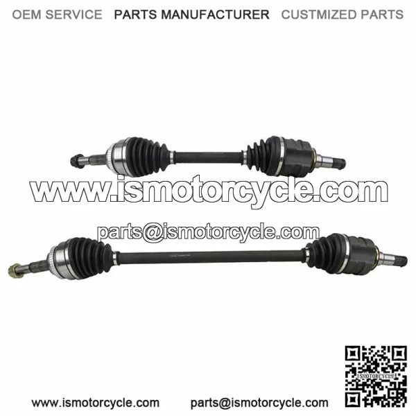 Pair Front CV Axle Shaft for 2003-2008 Toyota Matrix Pontiac Vibe 2WD Manual (For: Toyota) - Image 2