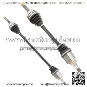 Front CV Joint Axle Shaft Assemblies Set of 2 For Vibe Corolla Matrix (For: Toyota)