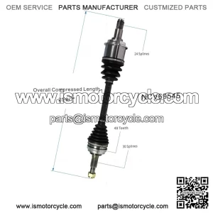 Front Left CV Joint Axle Shaft Assembly For Toyota Avalon Sienna Solara ES300 (For: Toyota)