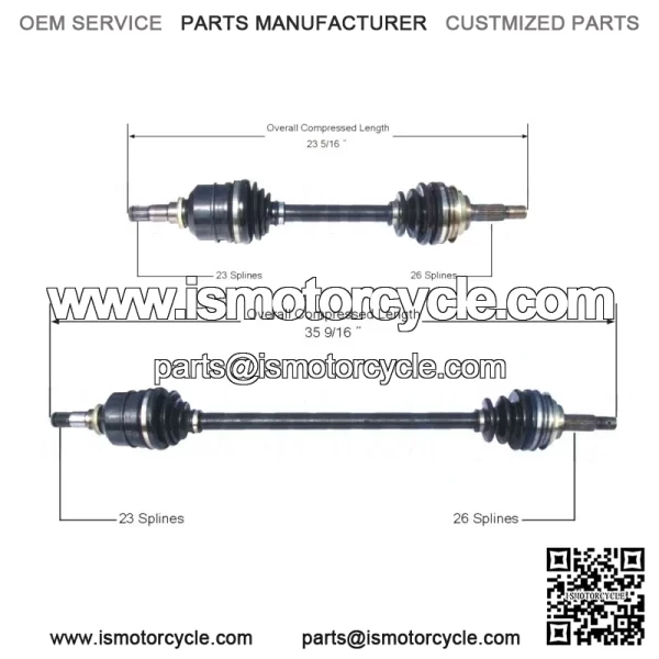 Front CV Axle Shaft Kit for 1990-1992 Toyota Corolla Base (For: Toyota)