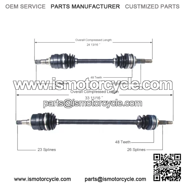Pair Set of 2 Front CV Axle Shafts For Toyota Paseo Tercel (For: Toyota)