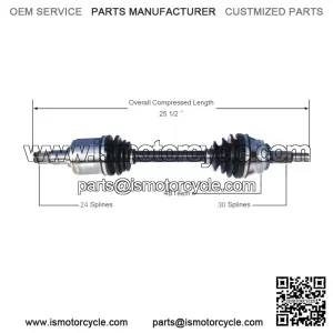 Front Driver Left CV Axle Shaft TO-8078 (For: Toyota)