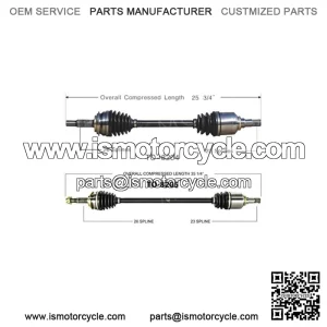 CV Axle Shaft Front Left Front Right Set Of 2 For Toyota 2006-2017 (For: Toyota)