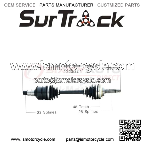 CV Axle Shaft for 1989-1991 Toyota Camry 2.0L L4 - Constant lq (For: Toyota)