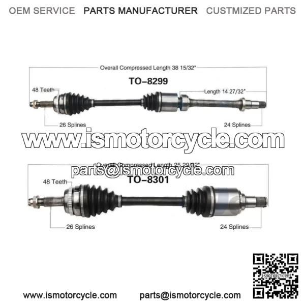 CV Axle Shaft For Toyota Camry 2014 2013 2012 (For: Toyota)