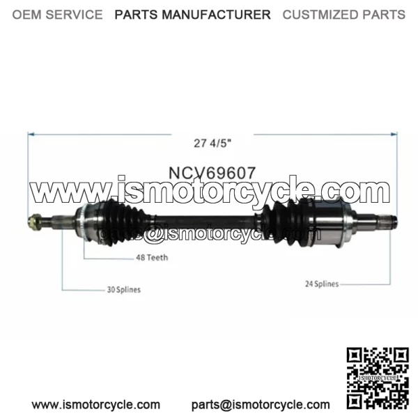 OE Front CV Axle CV Joint Shaft Assembly for Toyota Sienna Van 3.5L FWD 2004-10 (For: Toyota) - Image 3