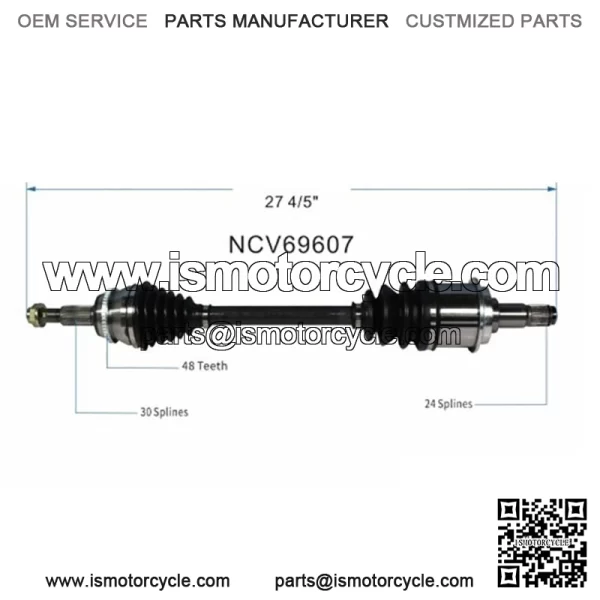 OE Front CV Axle CV Joint Shaft Assembly for Toyota Sienna Van 3.5L FWD 2004-10 (For: Toyota) - Image 4