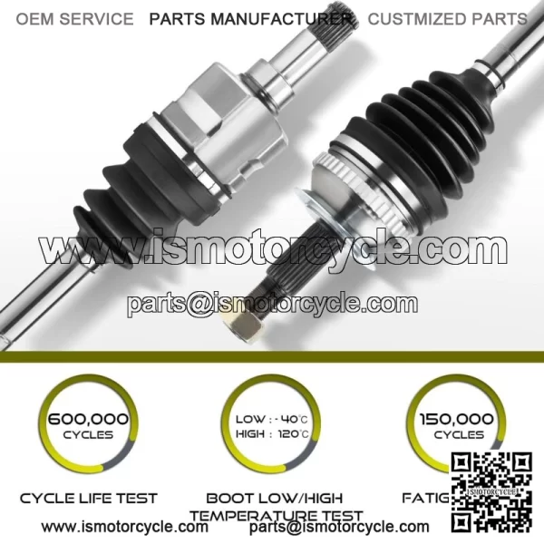 CV Axle Shaft Assembly for Toyota Prius C 2012-2019 L4 1.5L Front Driver Side (For: Toyota) - Image 2