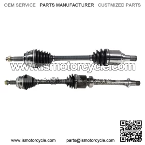 Front Pair CV Axle Joint Shaft Assembly for Toyota Highlander FWD 2.4L 2001-07 (For: Toyota)