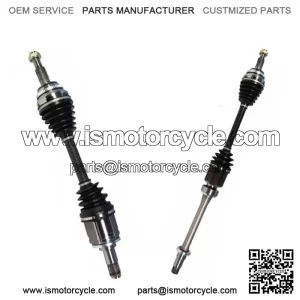 Front Pair CV Axle Joint Shaft Assembly Fits Lexus RX400h Highlander 3.3L 06-08 (For: Toyota)