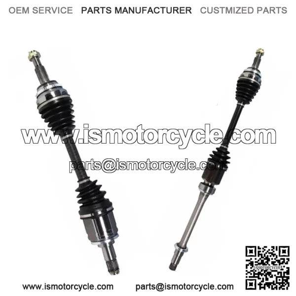 Front Pair CV Axle Joint Shaft Assembly Fits Lexus RX400h Highlander 3.3L 06-08 (For: Toyota)