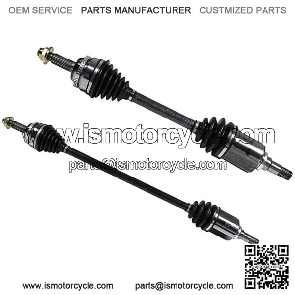 Front Driver & Passenger Pair CV Axle Shaft For Toyota Corolla Auto Trans 03-08 (For: Toyota)