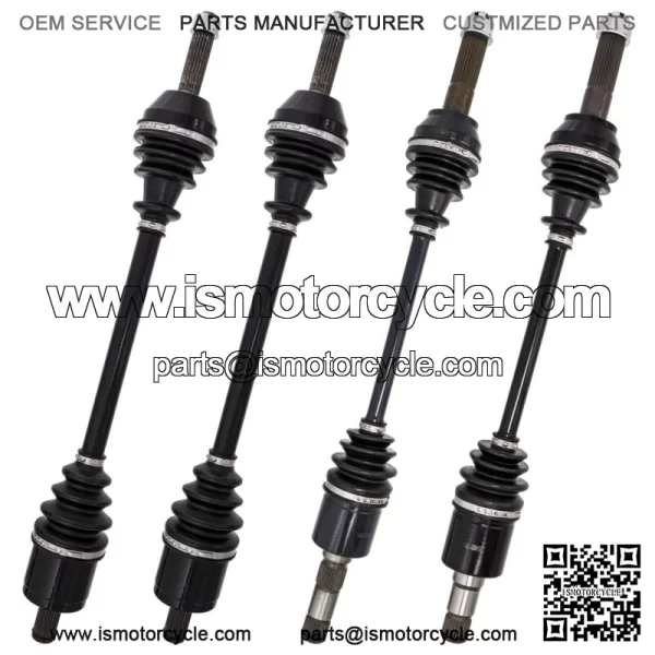 Front & Rear CV Axle for Polaris Ranger 500 700 2204858 2204857 4-PK