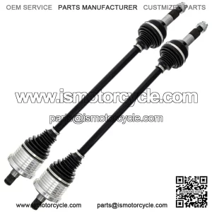 Rear CV Axle Half Drive Shaft for Can-Am Maverick 1000R Max XMR DPS 2 Pack