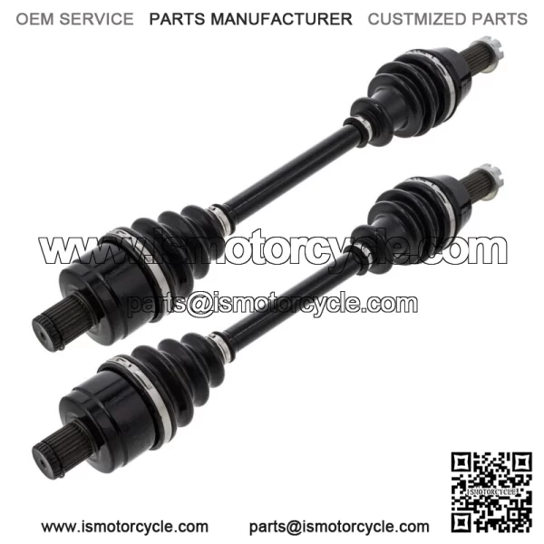 Front & Rear Left Right Axle Kit for Polaris Scrambler Sportsman 850 - Image 2