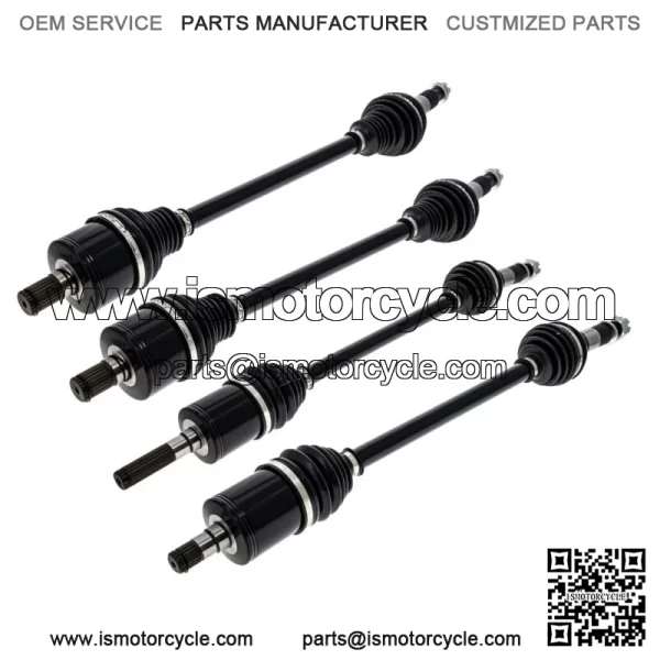 CV Axle Kit For Honda Pioneer 500 44220-HL5-A01 44320-HL5-A01 Front Rear - Image 2