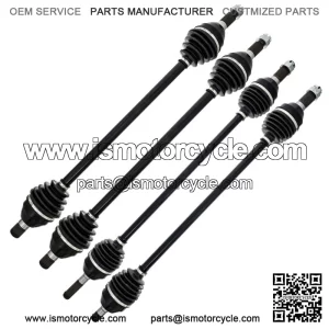 CV Axle Kit For Can-Am Maverick X3 R Turbo 705401830 705502362 Front Rear