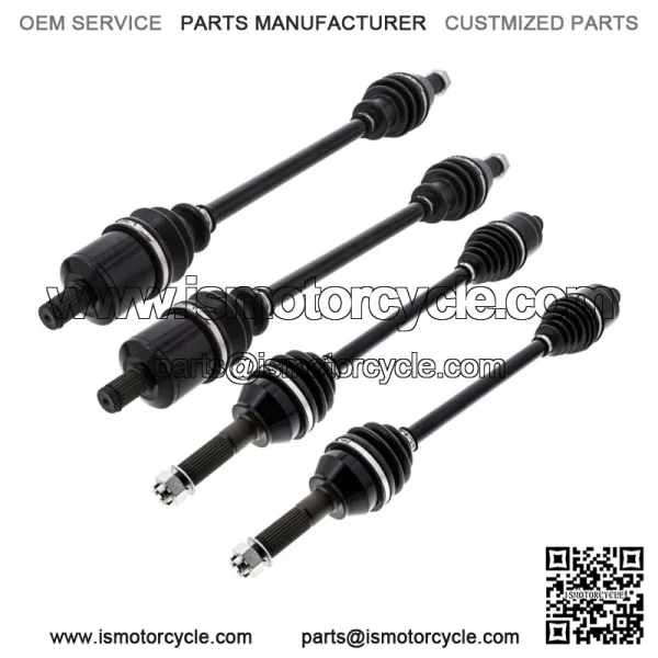 CV Axle Kit For Polaris Ranger XP 1000 Crew 1332637 1333748 Front Rear - Image 2