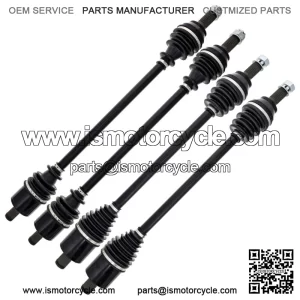 Front Rear CV Axle Kit for Polaris RZR XP 1000 4 Sport 1334491 1334490
