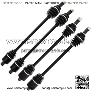 Front Rear CV Axle Kit For Polaris General XP 1000 DLX 1334269 1334268