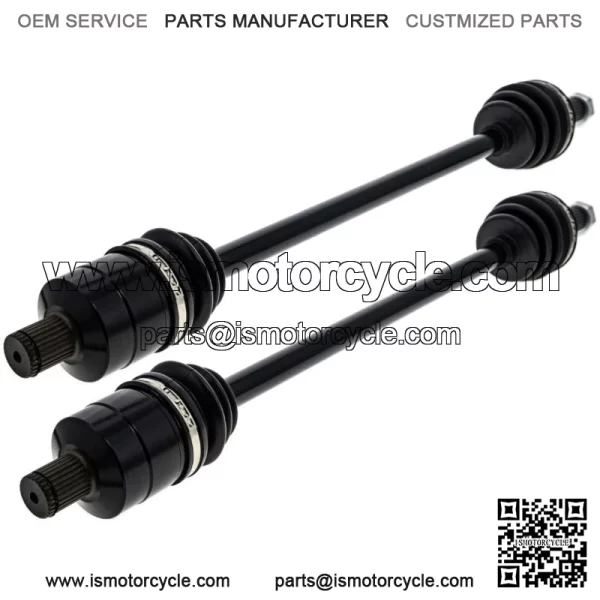 Front Rear CV Axle Kit For Polaris General XP 1000 DLX 1334269 1334268 - Image 2