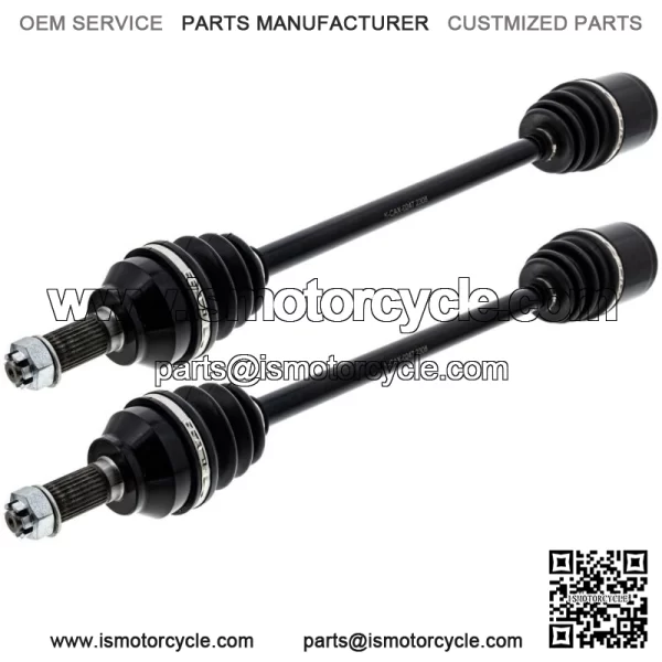Front Rear CV Axle Kit For Polaris General XP 1000 DLX 1334269 1334268 - Image 3
