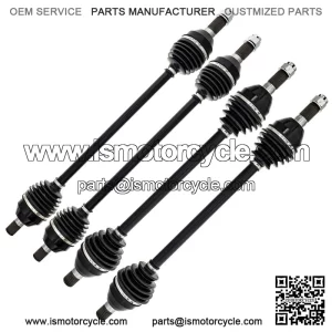CV Axle Kit for Can-Am Maverick X3 Turbo 705401634 705502154 Front Rear
