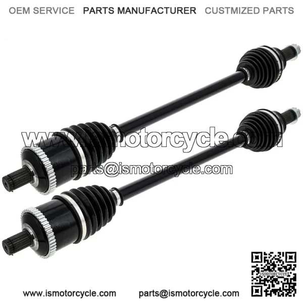 Front Rear CV Axle Kit for Polaris Ranger XP 1000 EPS 1334162 1334161 - Image 2