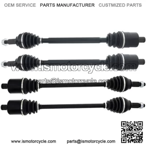 Front Rear CV Axle Drive Shaft Set for Polaris Ranger XD 1500 Crew 1337043