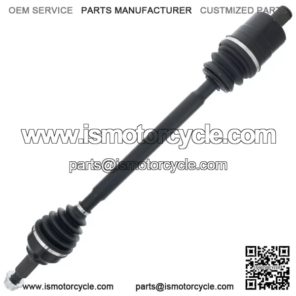 Front Rear CV Axle Drive Shaft Set for Polaris Ranger XD 1500 Crew 1337043 - Image 2