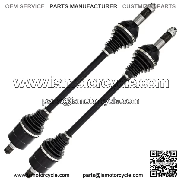 Rear CV Axle Half Drive Shaft for Can-Am Defender HD10 705502850 2 Pack