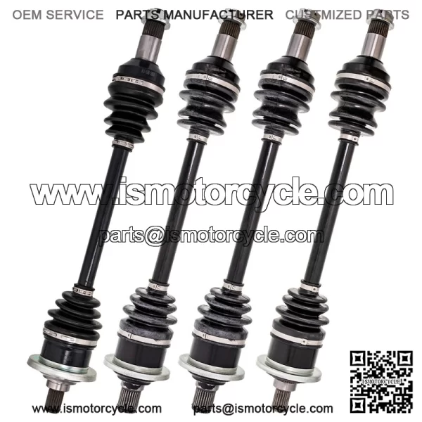 Complete Front & Rear CV Axle Driveshaft Assy for 2005 Arctic Cat 400 500 650