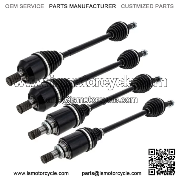 Front Rear CV Axle Kit For Honda Talon 1000X-4 44250-HL6-AF1 42220-HL6-A02 - Image 2