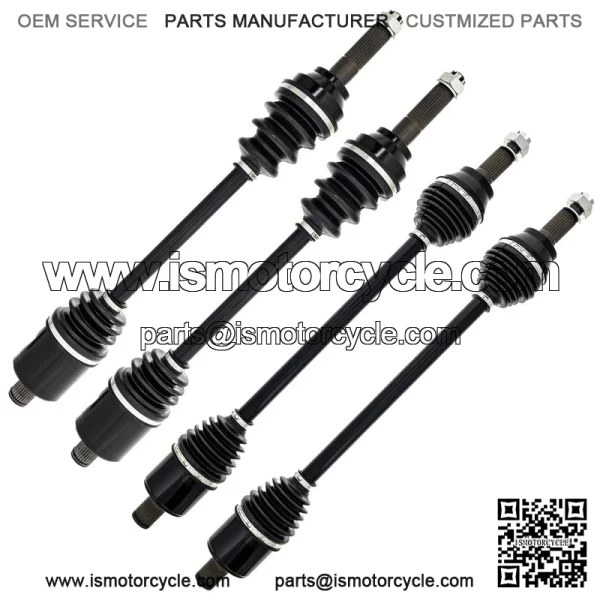 CV Axle Kit For Polaris Ranger XP 1000 Crew 1334131 1334351 Front Rear