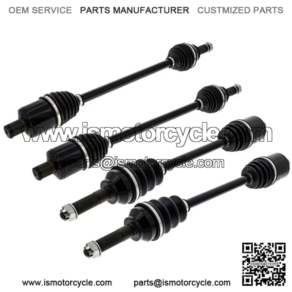 CV Axle Kit For Polaris Ranger XP 1000 Crew 1334131 1334351 Front Rear - Image 2