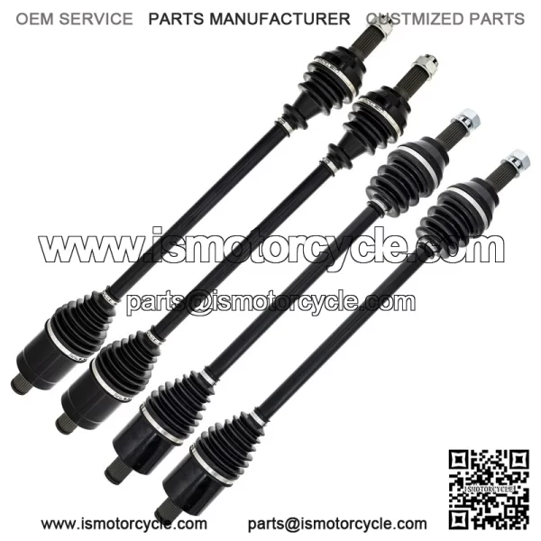 Front Rear CV Axle Kit for Polaris RZR XP 1000 High Lifter 1333434 1334490