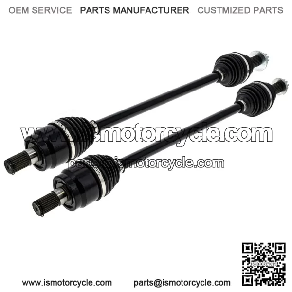 Front Rear CV Axle Kit For Honda Pioneer 700 700-4 SXS700M2 44220-HL3-A01 - Image 3