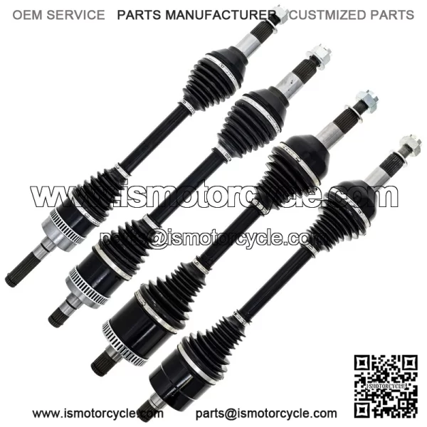 Front Rear CV Axle Kit For Can-Am Outlander T 1000 650 705402241 705402242