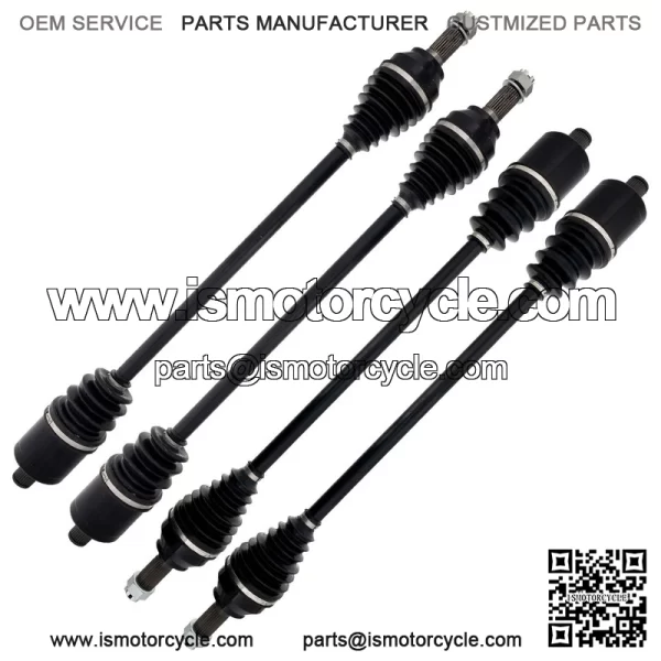 Front Rear CV Axle Kit for Polaris RZR XP Turbo S Velocity 1334315 2207752