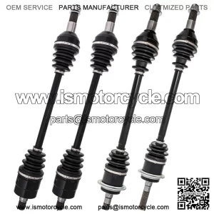 Complete Front & Rear CV Axle Kit for Can-Am Commander 800R 1000 Max 1000