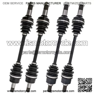 Complete Front Rear CV Axle Set for 2014-2015 Yamaha Grizzly 700