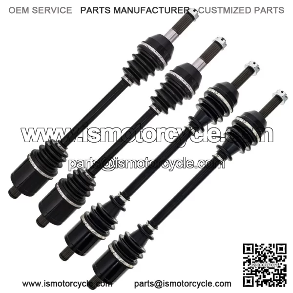 CV Axle Kit For Polaris Ranger EV Li-Ion 1333517 1333238 UTV Front Rear