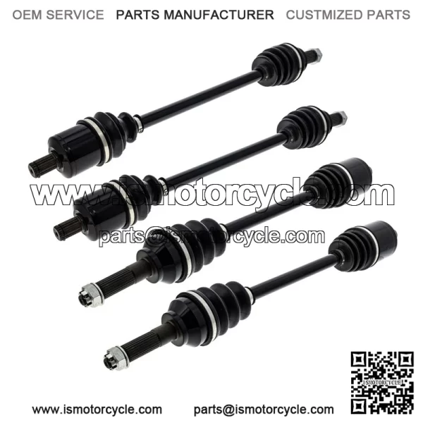 CV Axle Kit For Polaris Ranger XP 1000 Crew 1332637 1334131 Front Rear - Image 2