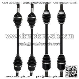 Front Rear CV Axle Kit for Yamaha Wolverine RMAX4 1000 B4J-2518F-00-00