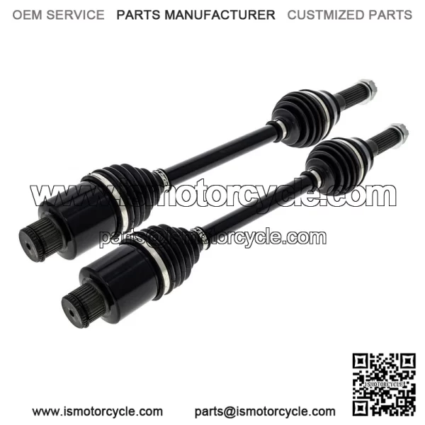 Front Rear CV Axle Kit for Polaris Sportsman 570 6x6 1333752 1333754 - Image 2
