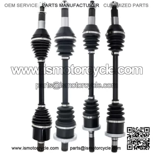 Front Rear CV Axle Drive Shaft Set for Can-Am Outlander 500 700 Max