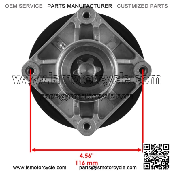 46" Deck Spindles for MTD Huskee 13AX615H731 13AX775H031 13AX775H231 13BX775H031 - Image 4
