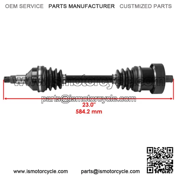 Front CV Joint Axle For Arctic Cat 1000 XT 2013-14 / 1000 H2 2011 Left & Right - Image 2